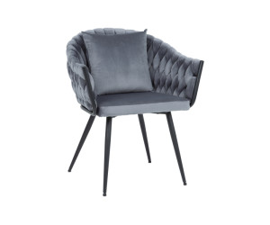 Virtuves krēsls Grejsi (Velveta) Virtuves krēsls Grejsi (Velveta)